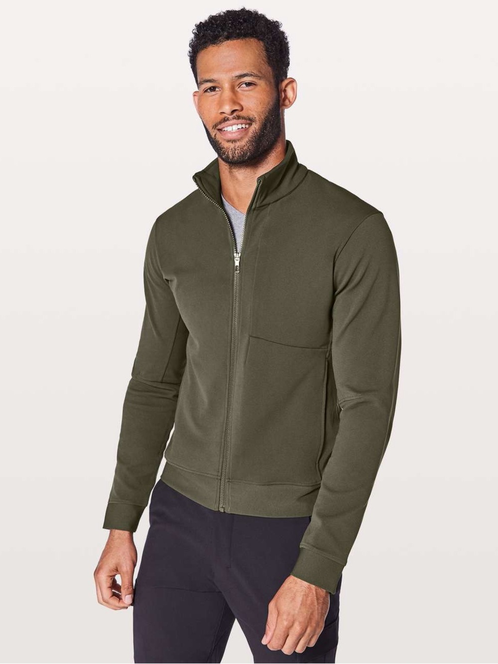Lululemon Sojourn Jacket Dark Olive Mens Medium